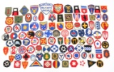 WWII - COLD WAR US ARMY SHOULDER PATCH LOT OF 100