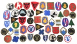 WWII - COLD WAR US ARMY DIVISION PATCHES LOT OF 50