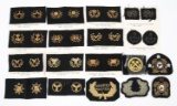 WWII - COLD WAR USMS INSIGNIA PATCHES LOT OF 30