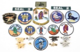 US NAVY SEAL PATCH & INSIGNIA LOT OF 22