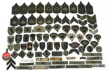 US ARMY VIETNAM WAR INSIGNIA PATCHES LOT OF 85