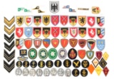 ITALIAN - SWISS & GERMAN INSIGNIA AND PATCHES LOT