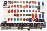 WORLD MILITARY INSIGNIA PATCH & BADGES LOT OF 100