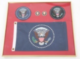 US PRESIDENTIAL SEAL CAR PENNANT BADGES & PATCHES