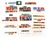 WWII - COLD WAR US ARMED FORCES RIBBON BAR LOT