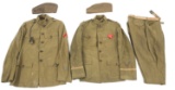 WWI US ARMY OFFICER & NCO UNIFORMS LOT