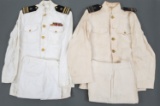 WWII COLD WAR USN OFFICER WHITE DRESS UNIFORM LOT