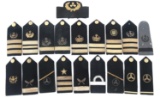 WWII TO COLD WAR US NAVY SHOULDER BOARDS LOT OF 19