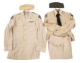 WWII US ARMY 15th AIR FORCE OFFICER SUMMER UNIFORM