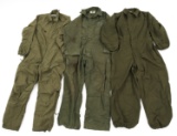 US ARMY COMBAT CREWMAN & MECHANIC's COVERALLS LOT