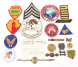 WWII US ARMY WAC & USAAF NAMED SERVICE GROUPING