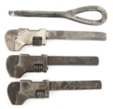 19TH C. IVER JOHNSON ADJUSTABLE BICYCLE WRENCHES