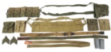WWII - COLD WAR US ARMY FIELD GEAR & M1 MAGAZINES