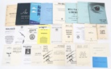 US ARMY FIREARM TECHNICAL MANUALS LOT OF 25