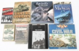 CIVIL WAR TO WWII HISTORICAL MILITARY BOOKS LOT