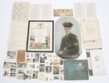 SPAN-AM WWI & WWII US ARMY & USN DOCUMENT & PHOTOS