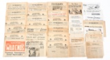 WWII US ARMED FORCES MILITARY NEWSPAPERS LOT