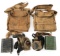 WWI US ARMY AEF GAS MASK LOT OF 2