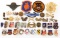 WWII - COLD WAR US ARMY INSIGNIA & PATCH LOT OF 40