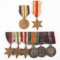 WWI & WWII BRITISH VICTORY & CAMPAIGN MEDALS LOT