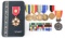 US ARMY LEGION OF MERIT - MEDALS & RIBBONS LOT