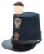 PRE CIVIL WAR M1851 ODNANCE CORPS OFFICER SHAKO