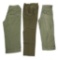 COLD WAR US ARMY WOMAN HBT & WOOL TROUSERS LOT