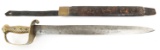 US MODEL 1841 NAVAL CUTLASS By AMES WITH SCABBARD