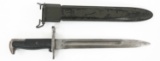 WWII US ARMY M1 BAYONET BY UC WITH SCABBARD