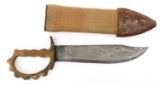 WWII US ARMY 1st RANGER BATTALION COMBAT KNIFE