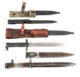 TURKISH - SADF - SWEDISH BAYONET LOT OF 3