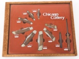 CHICAGO CUTLERY FOLDING KNIFE IN PRESENTATION CASE