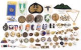 US ARMED FORCES & BRITISH ARMY INSIGNIA LOT