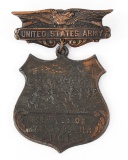 US ARMY 1916 SERVICE ON MEXICAN BORDER MEDAL