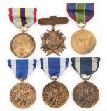 WWI NYNG BORDER & WAR SERVICE MEDALS LOT