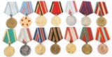 COLD WAR SOVIET RUSSIA MEDAL LOT OF 14