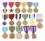 US ARMED FORCES FULL SIZE MEDAL LOT OF 17