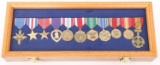 US ARMY AWARD MEDALS WITH PRESENTATION CASE