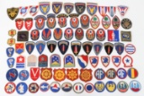 WWII - COLD WAR US ARMY SHOULDER PATCH LOT OF 80