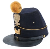 PRE CIVIL WAR US M1854 CORPS OF ENGINEER SHAKO