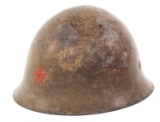 WWII JAPANESE ARMY TYPE 90 COMBAT HELMET