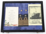 PRE WWII JAPANESE OSK CRUISE LINE OFFICER GROUP