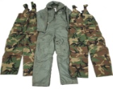 USAF & WOODLAND WINTER COVERALLS LOT OF 3