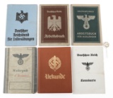 WWII GERMAN WEHRPASS IDENTIFICATION DOCUMENTS