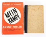 WWII ADOLF HITLER MEIN KAMPF BOOK LOT OF 2