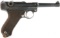 DWM MODEL 1908 COMMERCIAL P.08 LUGER 9mm PISTOL
