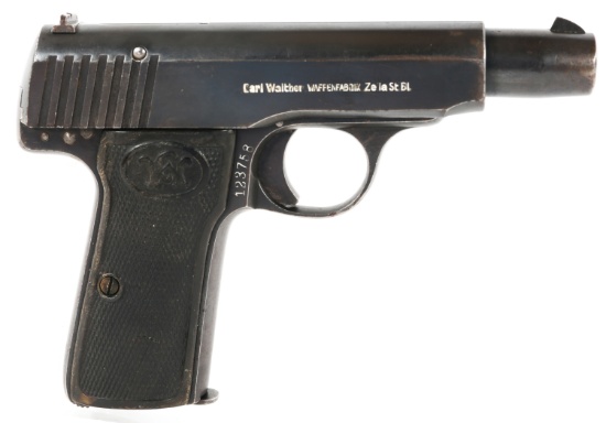 WALTHER MODEL 4 7.65mm CALIBER SEMI AUTO PISTOL