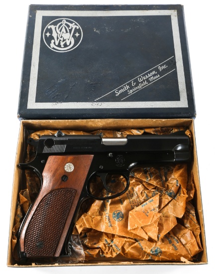 SMITH & WESSON MODEL 52A PISTOL .38 AMU CALIBER
