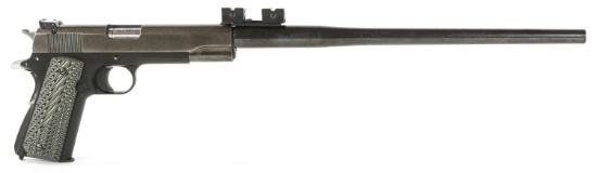 1937 COLT SERVICE MODEL ACE SEMI AUTO .22LR PISTOL