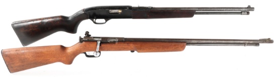 WINCHESTER MODEL 190 & WARDS MODEL 40 .22 RIFLES